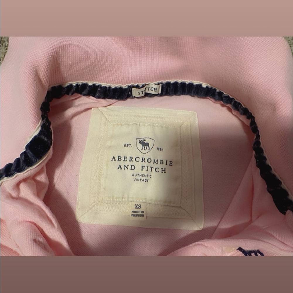Abercrombie & Fitch Light Pink Polo Shirt - Picture 2 of 4